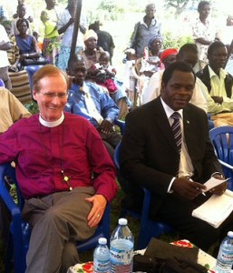 Pastor Wilson before the wedding in Mukura
