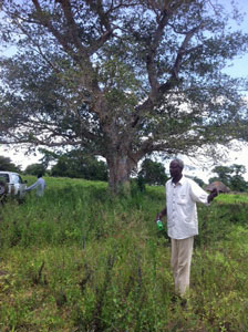 Aboiboi MFP site and donor of the land