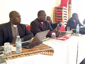 Pentecostal and Baptist bishops of the Church Malaria Project 