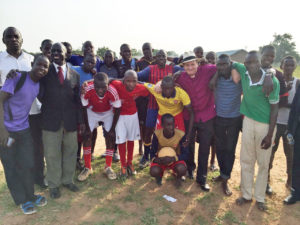 AA Initiative Group with the Pamba soccer teams